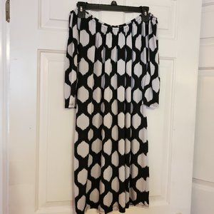 Tiana B Lattice Print Tunic